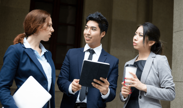 Group talking