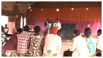 People meeting for reconciliation and rehumanization